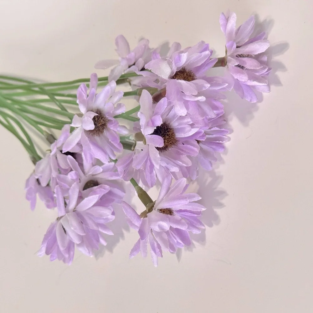 LIFELIKE Purple Daisy Flower Picks Floral Daisies Home Decor Arrangement Wreath